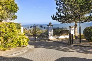 Entrance gates to complex- click for photo gallery